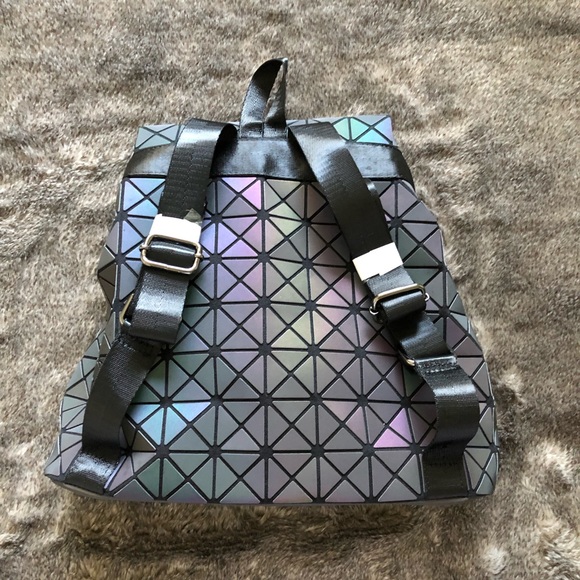 Holographic backpack matte. New, never used. main image 5